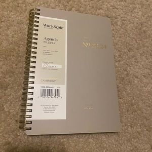 Cambridge 2023-2024 Academic Planner, Weekly & Monthly, 5-1/2" x 8-1/2"